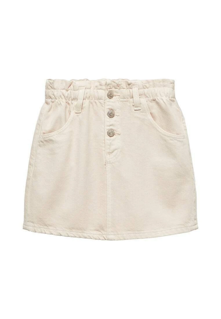 Mango Kids Cindy - Jupe En Jean - Sand