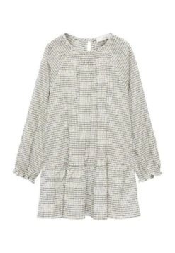 Mango Kids Vega - Robe De Jour - Écru