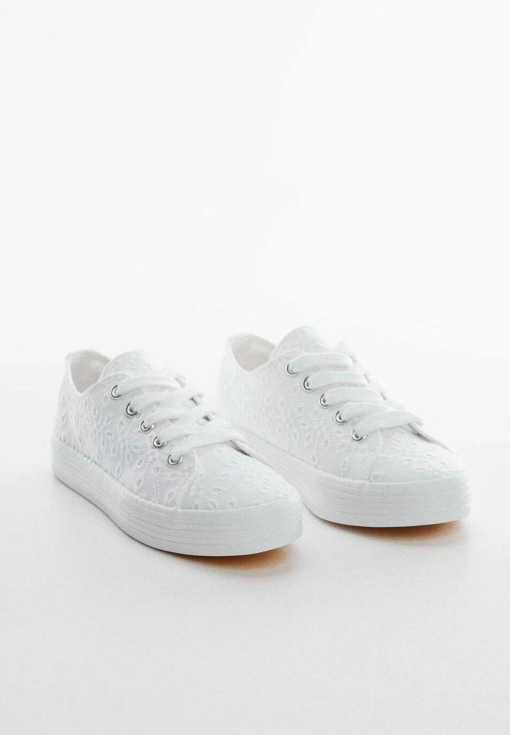 Mango Kids Britb - Baskets Basses - Hvid â Image 4