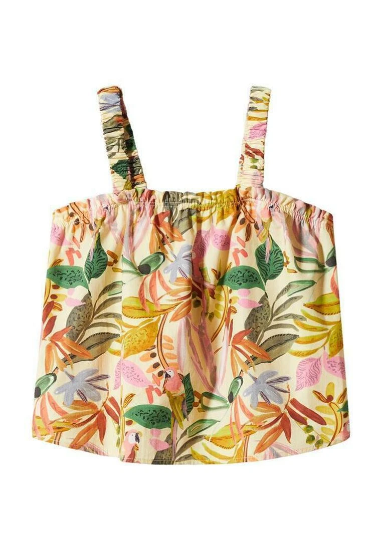 Mango Kids Loro - Blouse - Geel