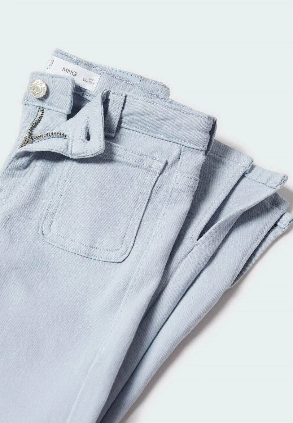Mango Kids Flarec - Jean Bootcut - Sky Blue â Image 3