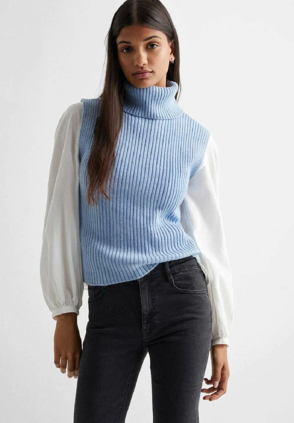 Mango Kids Roll - DĂ©bardeur - Sky Blue â Image 2