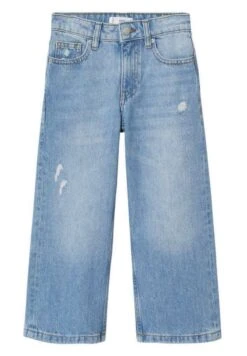 Mango Kids Culotte - Jean Droit - Medium Blue