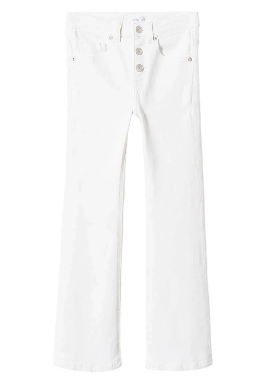 Mango Kids Flare - Pantalon Classique - Bianco â Image 5