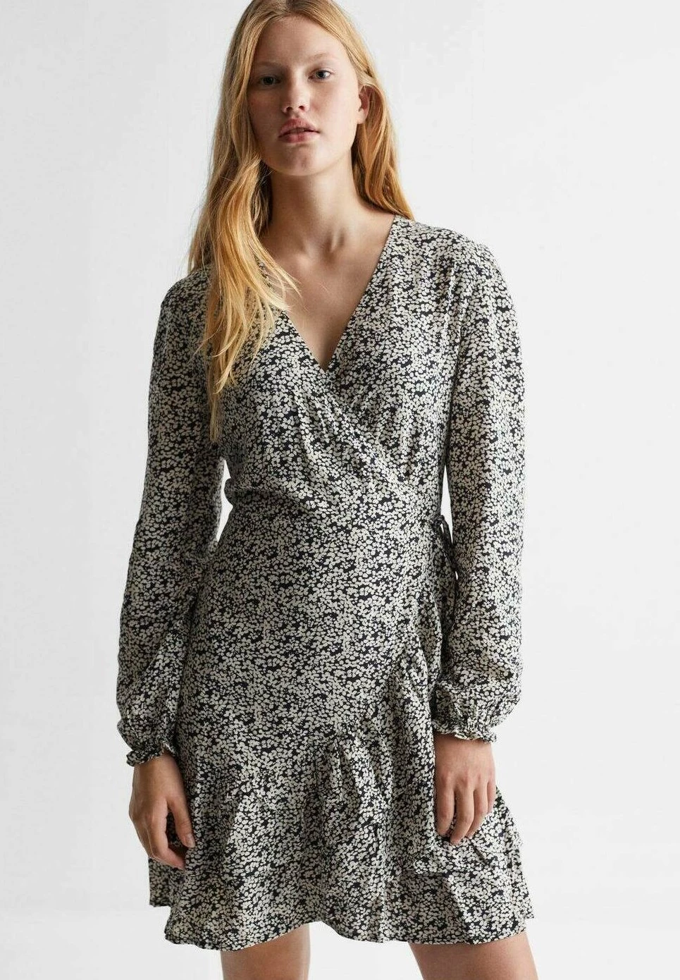 Mango Kids Floral - Robe De Jour - Black â Image 2