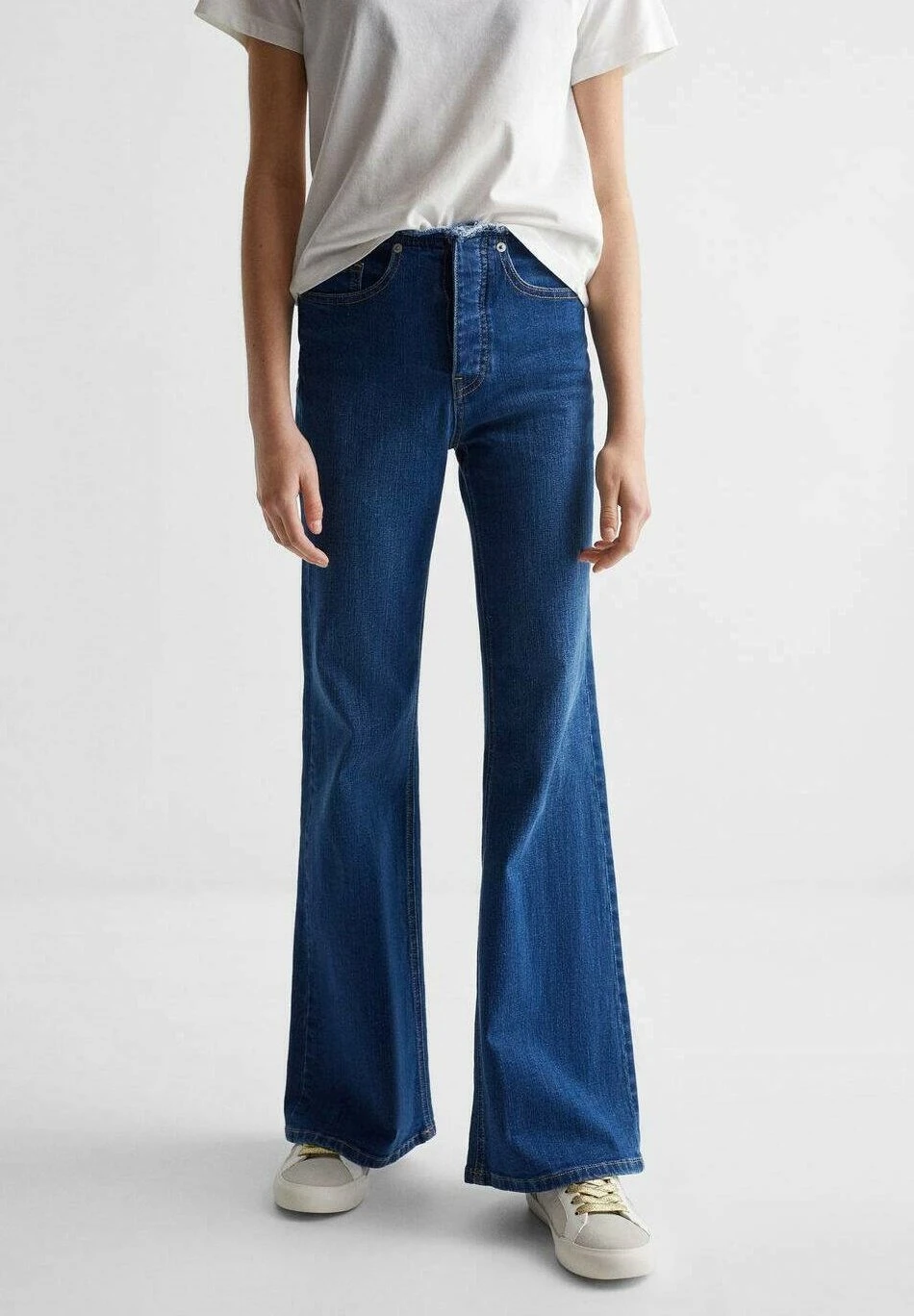 Mango Kids Jean Flare - Medium Blue â Image 2