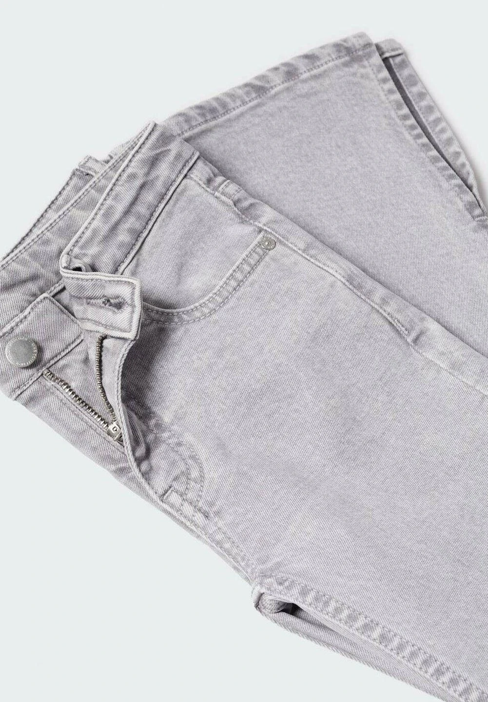 Mango Kids Nona - Jean Flare - Szary Denim â Image 3