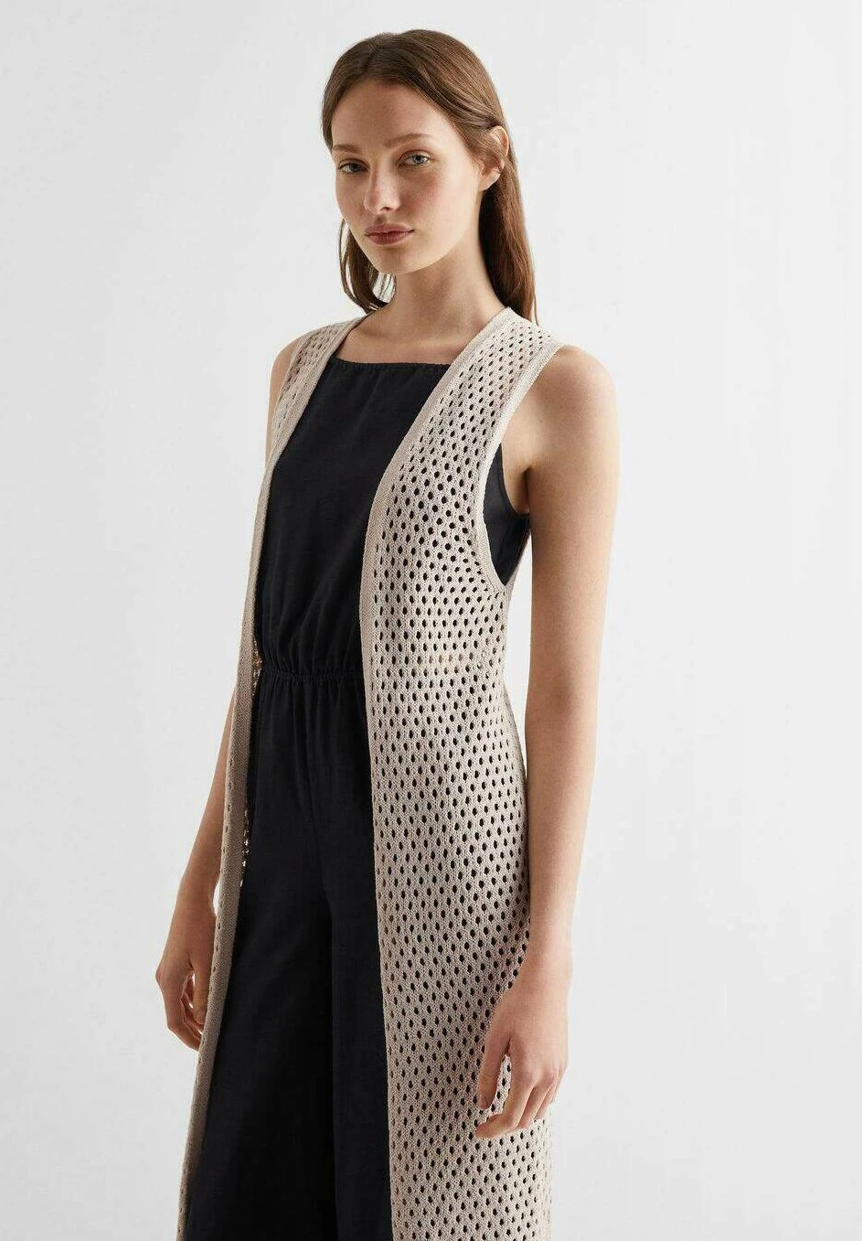 Mango Kids Cintia - Veste Sans Manches - Sable â Image 3