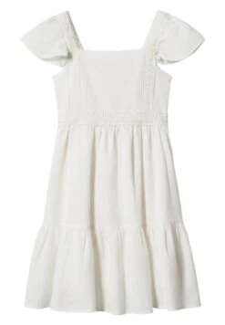 Mango Kids Egipto - Robe De Jour - Béžová