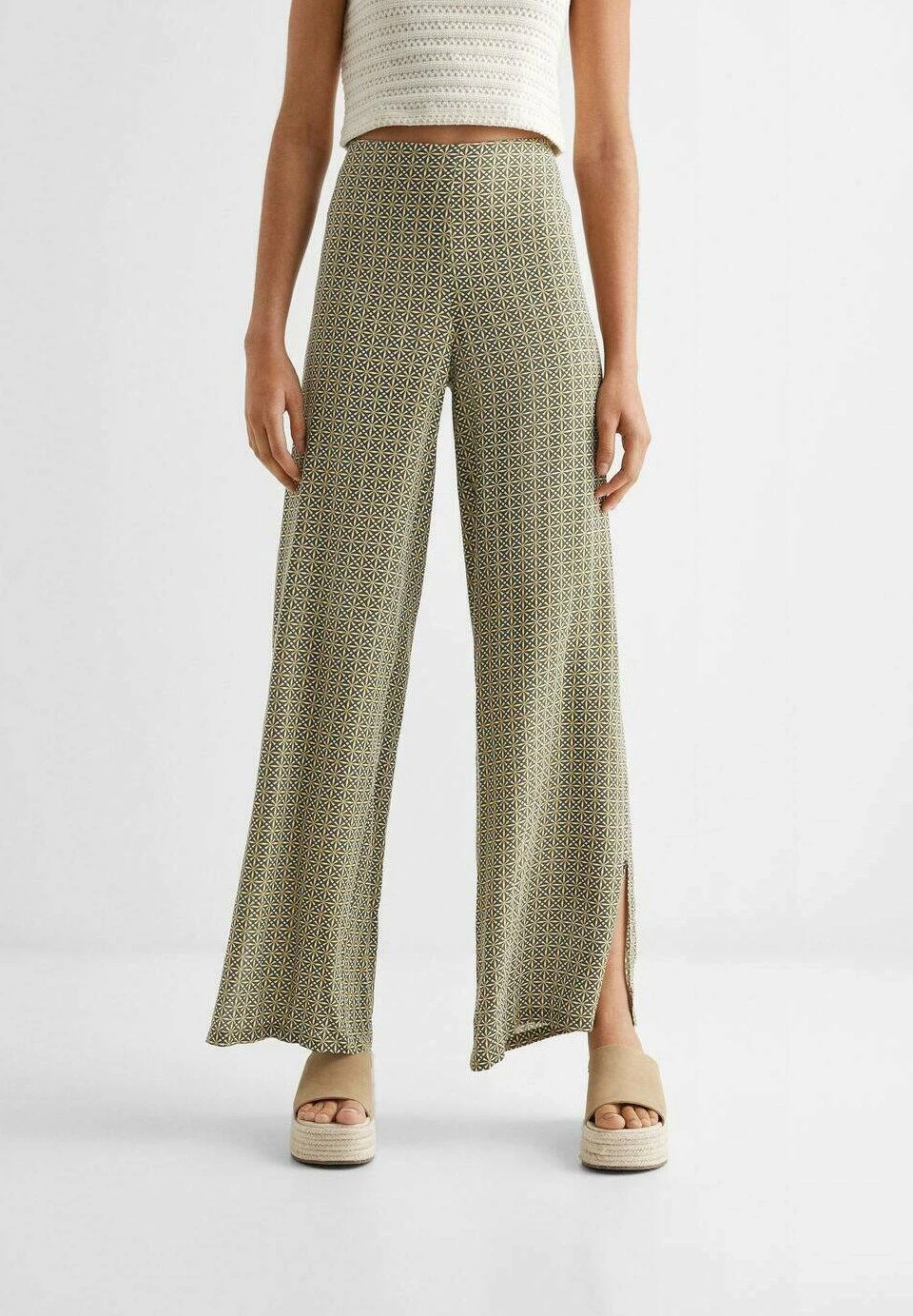 Mango Kids Roma - Pantalon Classique - Vert â Image 2