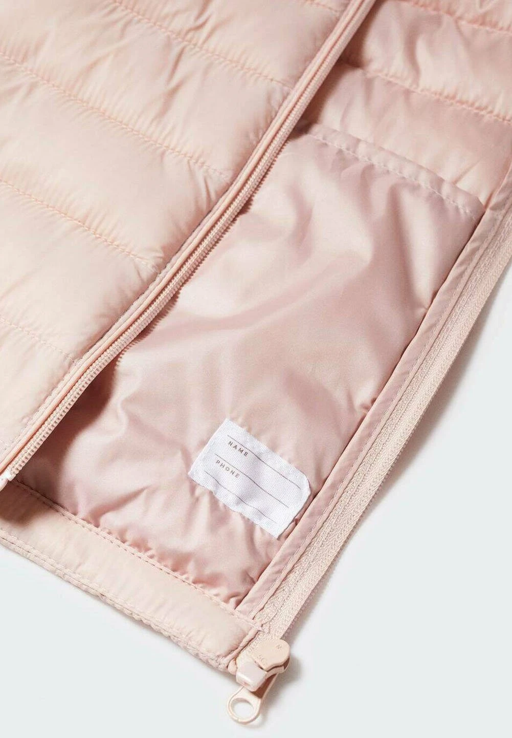 Mango Kids Lightv - Veste Sans Manches - Pastel Pink â Image 3