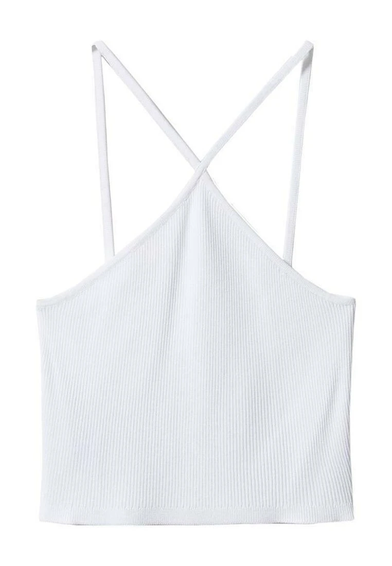 Mango Kids Crossy - Débardeur - Off White