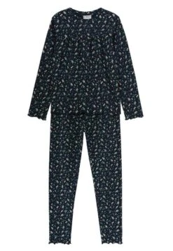 Mango Kids Belen - Pyjama - Granatowy
