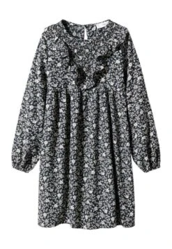 Mango Kids Bella - Robe De Jour - Black
