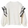 Mango Kids Cindyb - Pullover - Blanc Cassé