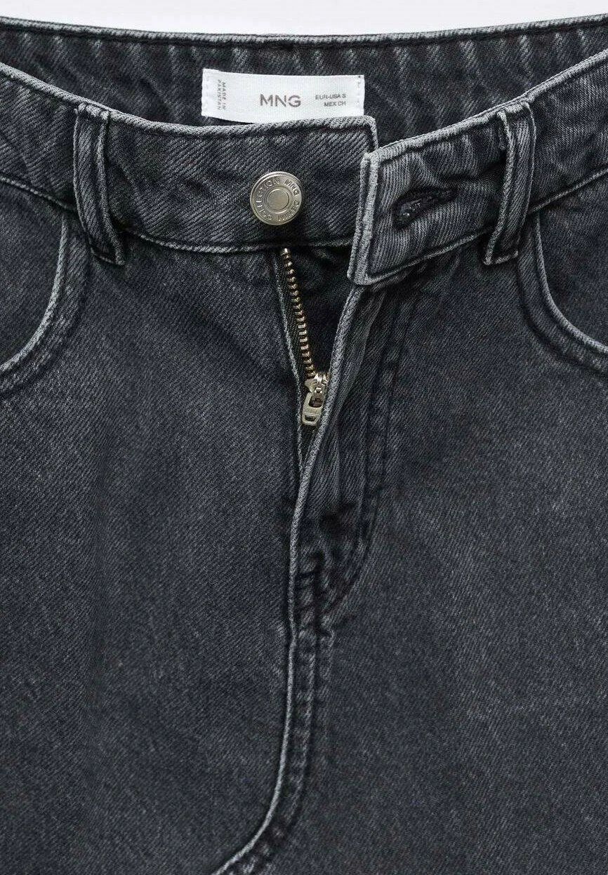 Mango Kids Jupe Trapèze - Denim Grey – Image 5