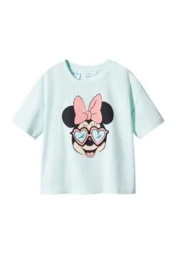 Mango Kids Gafas - T-Shirt Imprimé - Vert D Eau