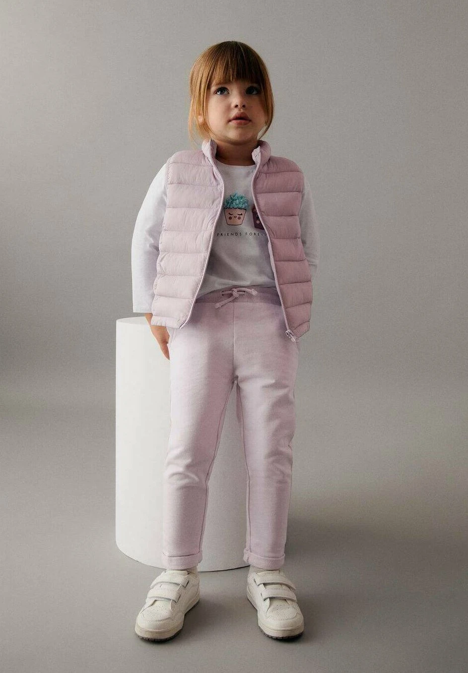 Mango Kids Lightvb4 - Veste Sans Manches - Lila