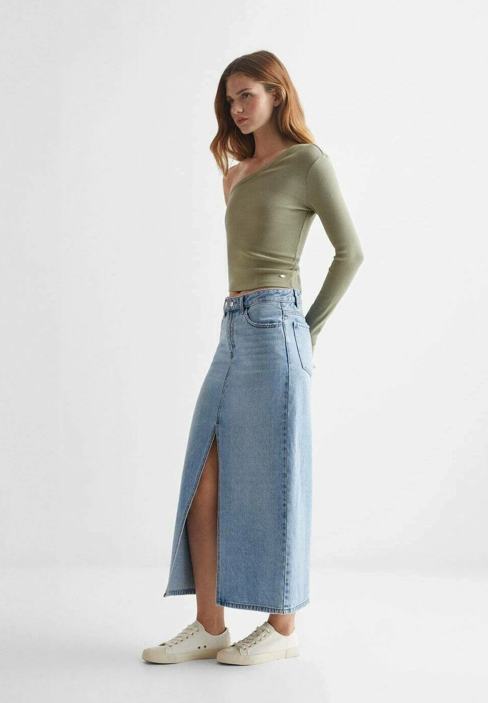 Mango Kids Rock - T-Shirt À Manches Longues - Grün