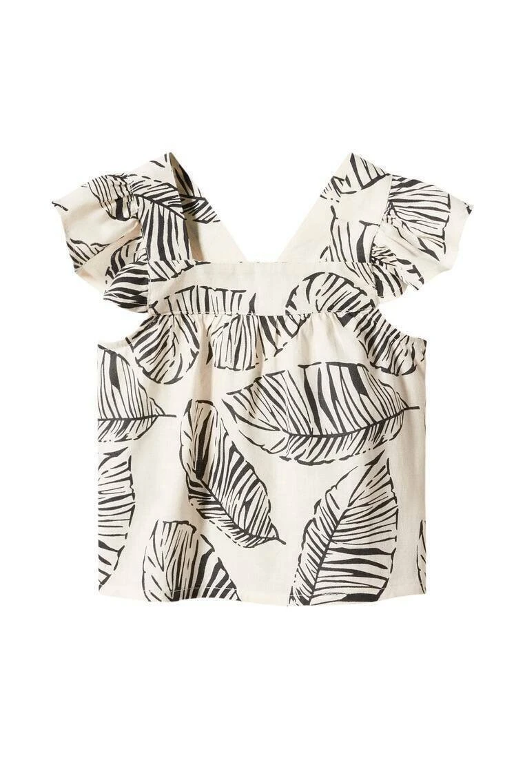 Mango Kids Tropic - Blouse - Ecru