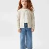 Mango Kids Nala5 - Gilet - Sable