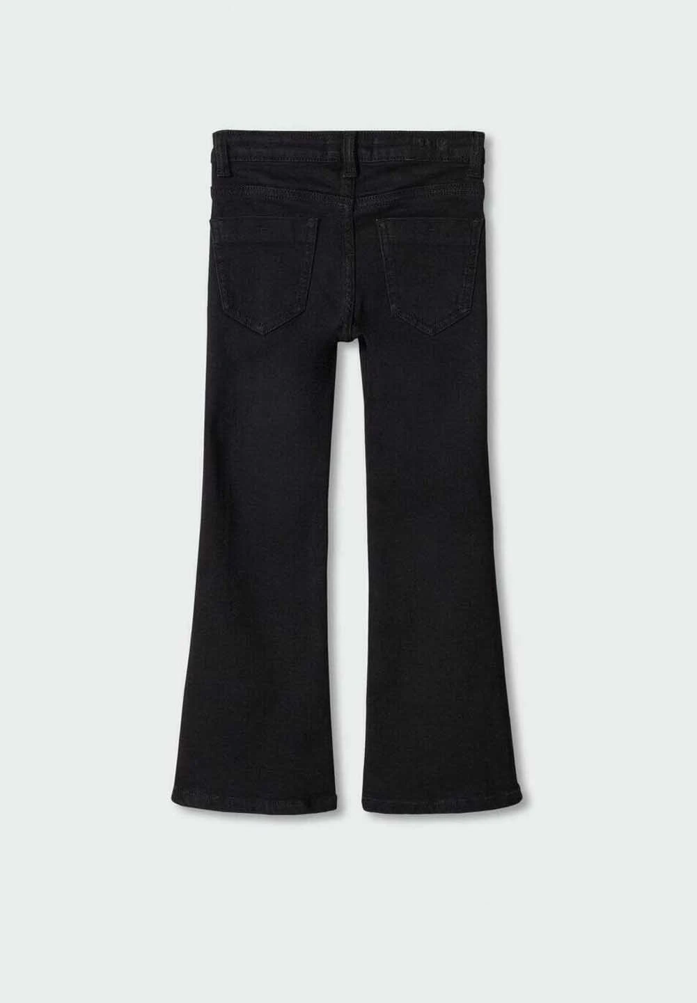 Mango Kids Jean Flare - Black Denim â Image 2