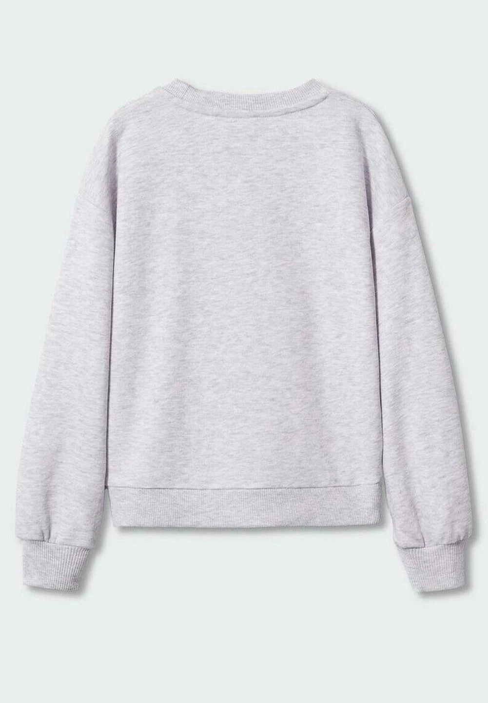 Mango Kids Fluffy - Sweatshirt - Medium Heather Grey â Image 2
