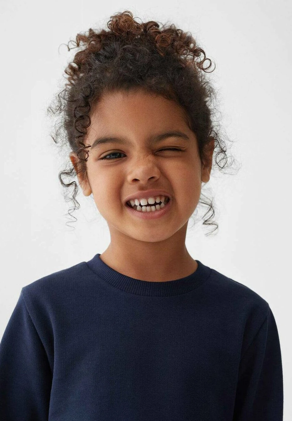 Mango Kids Jupiter - Robe De Jour - Námořnická Modrá – Image 3