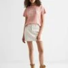 Mango Kids Yoke - Minijupe - Off White