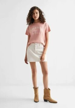 Mango Kids Yoke - Minijupe - Off White