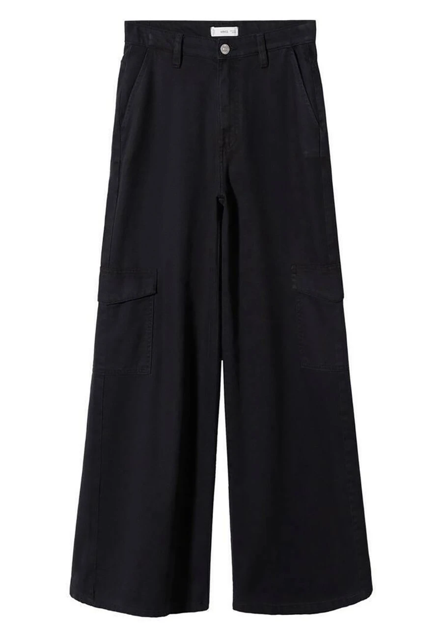 Mango Kids Flowcarg - Jean Flare - Black â Image 6