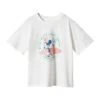 Mango Kids Mbeach - T-Shirt Imprimé - Šedobílá
