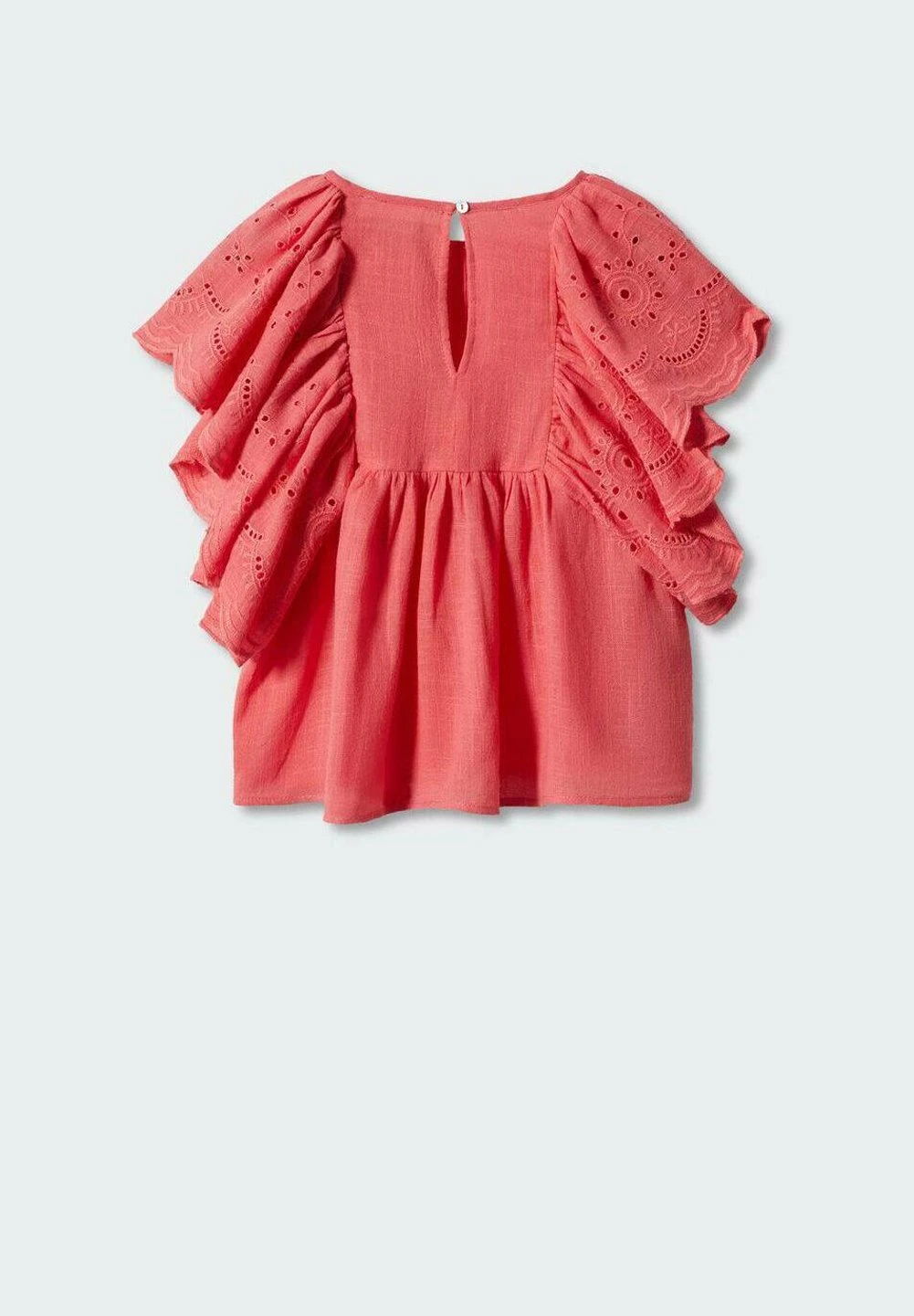 Mango Kids Rodas - Blouse - Coral Red â Image 2