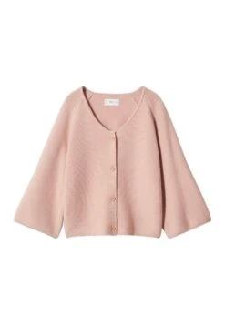 Mango Kids Patty4 - Gilet - Pastelowy RĂłĆŒ