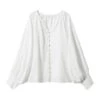 Mango Kids Topito - Blouse - Off White