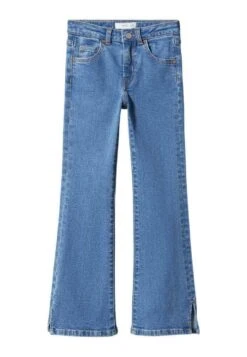 Mango Kids Flarel - Jean Flare - Ćredni Niebieski