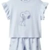 Mango Kids Valerie Set - Pyjama - Hemelsblauw