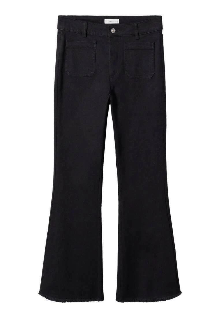 Mango Kids Pocketn - Jean Flare - Black â Image 5