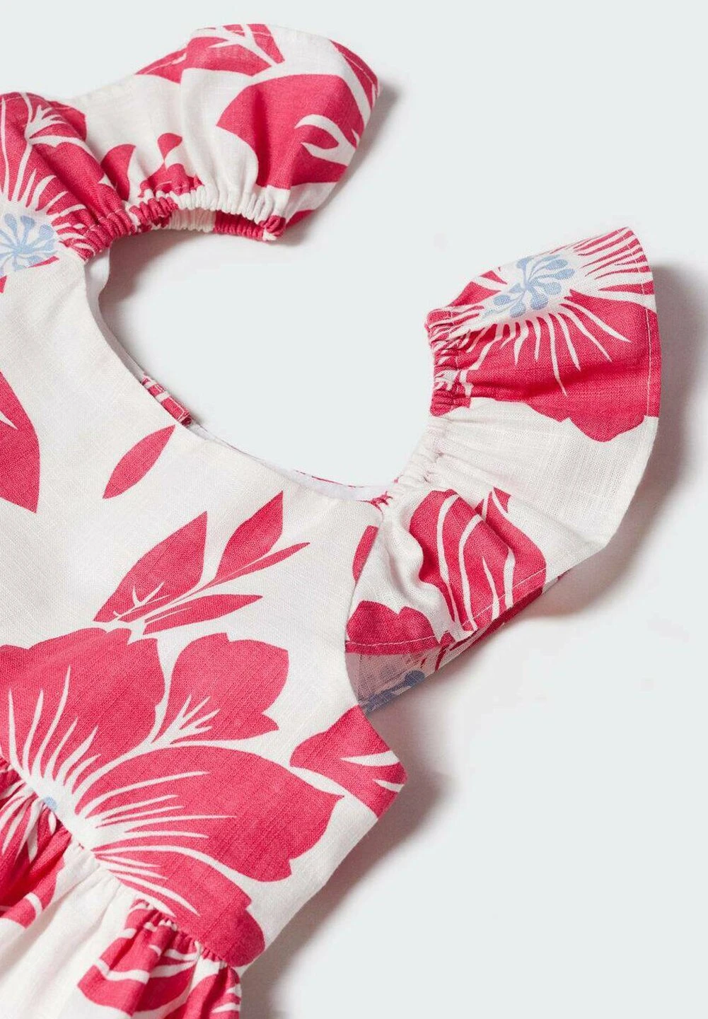 Mango Kids Andros - Robe De Jour - Jordbær – Image 6