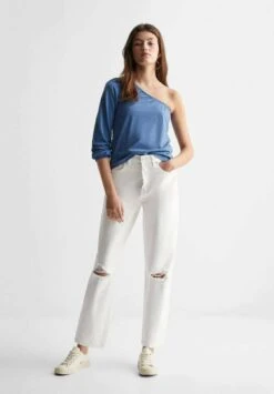 Mango Kids Off - T-Shirt à Manches Longues - BlÄ