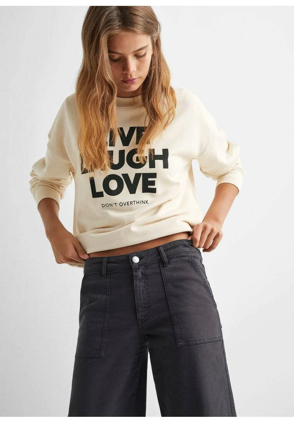 Mango Kids Utility - Jean Droit - Charcoal â Image 3