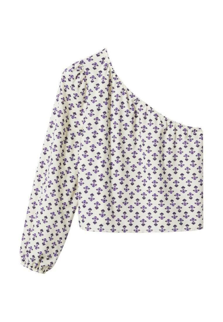 Mango Kids Marta - T-Shirt À Manches Longues - Ecru – Image 4