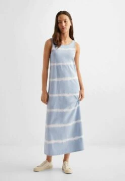 Mango Kids Mauricio - Robe Longue - Modrá Obloha