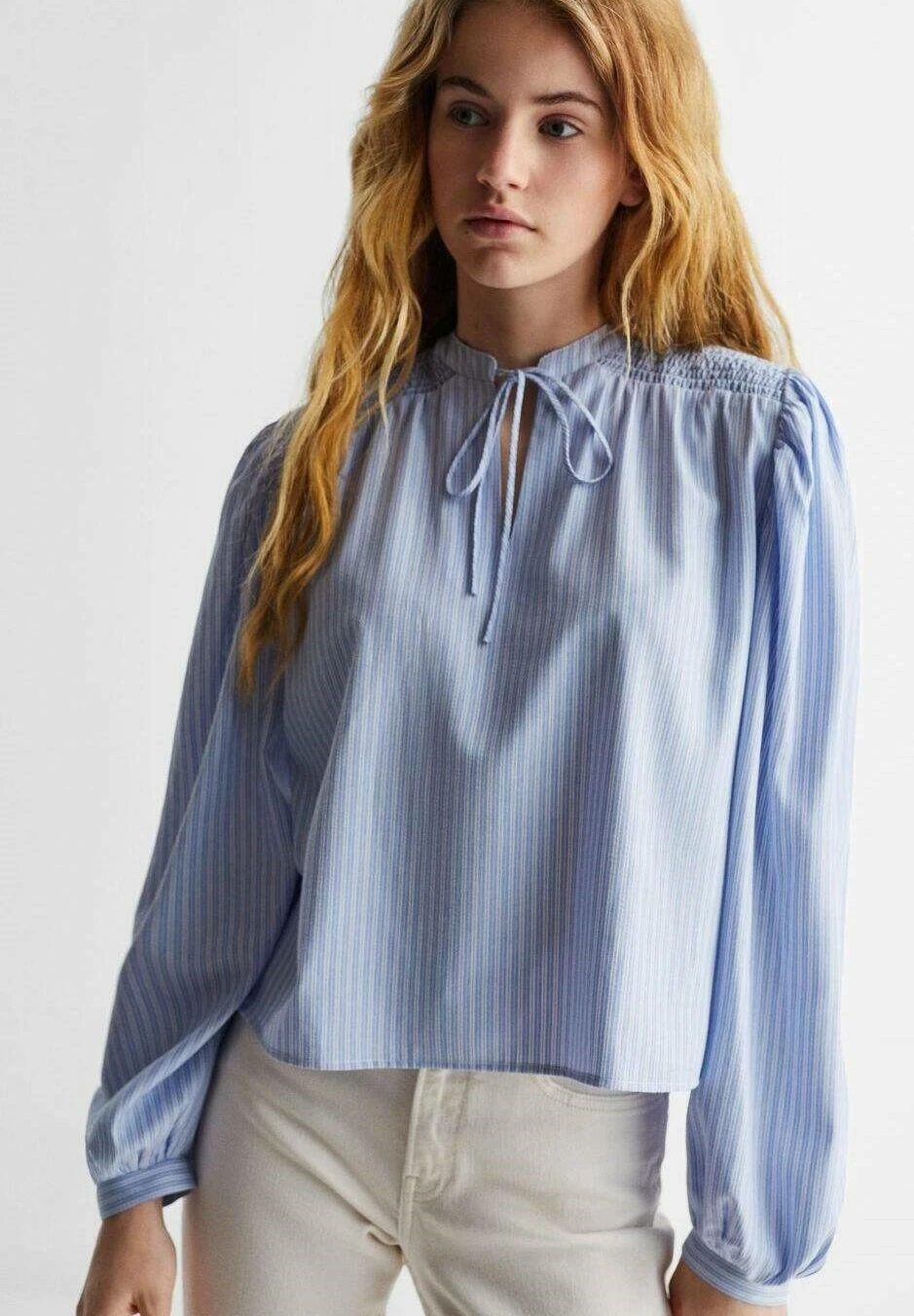 Mango Kids Solr - Blouse - Himmelblau