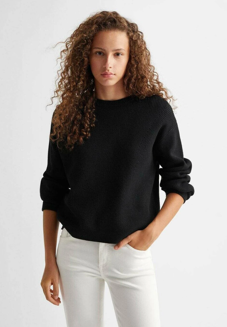 Mango Kids Jupiter - Pullover - Nero â Image 2