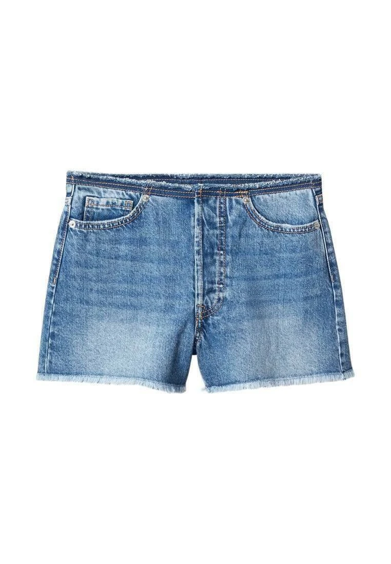 Mango Kids Short En Jean - Dark Blue