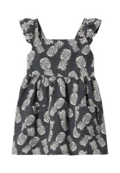 Mango Kids Ananasb - Robe De Jour - Black