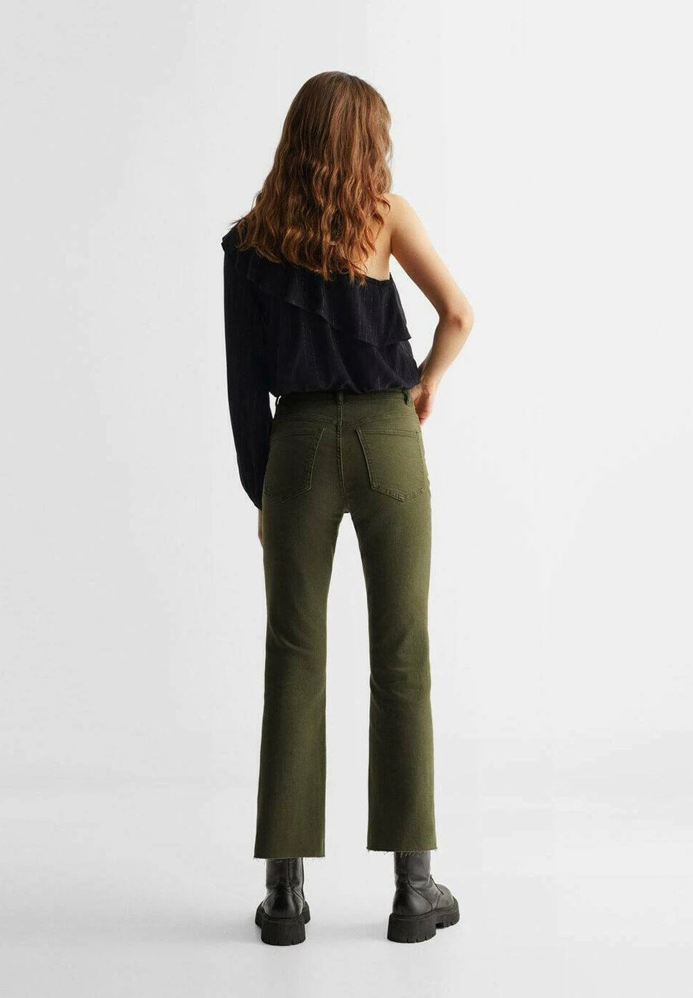 Mango Kids Jean Flare - PastellgrĂŒn â Image 3