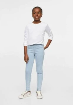 Mango Kids Jegging - Jegging - Bleu Clair